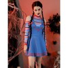 Whizmax Women's Chucky Costume Deluxe Adult Good Guy Costume Dress Cosplay Party Halloween Costume - image 3 of 4