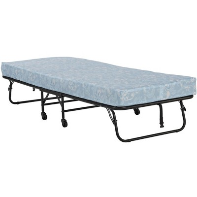Signature Sleep Barry Folding Cot Guest Bed with 4-Inch Mattress, Twin
