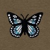 Dalix Butterfly Embroidered Sweatpant Heavy Weight Fleece Relaxed Fit Lounge Womens - 2 of 4