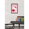 Trends International Hello Kitty: 25 Valentine's Day - Hearts & Wings Framed Wall Poster Prints - 2 of 4