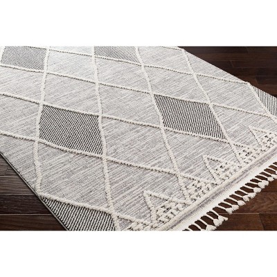 Hauteloom Norvelt High/Low Pile Rug with Tassels