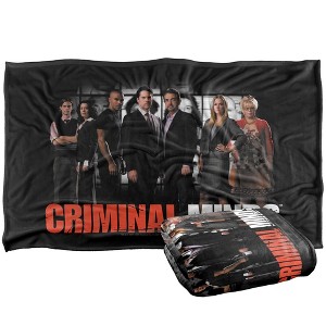 Kids' Criminal Minds The Brain Trust Silky Touch Blanket White 36X58 - 1 of 4