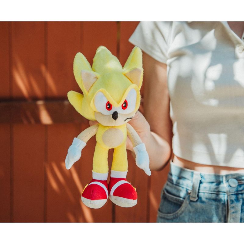 Accessory Innovations Company Sonic the Hedgehog 8-Inch Character Plush Toy | Super Sonic, 4 of 10