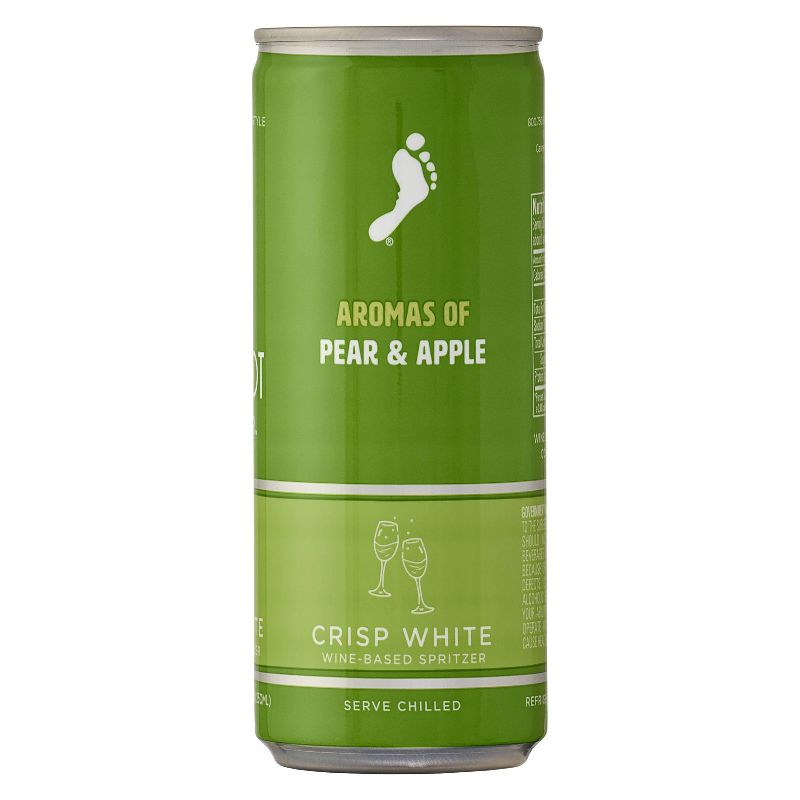 Barefoot Refresh Crisp White Wine-Based Spritzer - 4pk/250ml Cans, 4 of 5