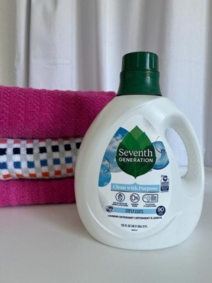 Seventh Generation Liquid Laundry Detergent Soap - Fresh Lavender Scent ...