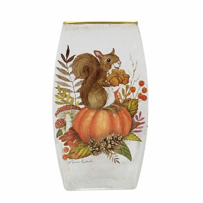 Stony Creek 8.0 Inch Little Forest Friends Decorative Glass Fall Autumn Electric Critters Novelty Sculpture Lights