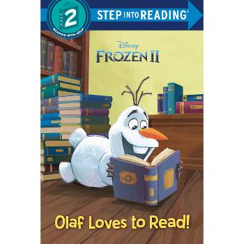 Olaf Loves to Read! (Disney Frozen 2) - (Step Into Reading) by  Random House Disney (Paperback)