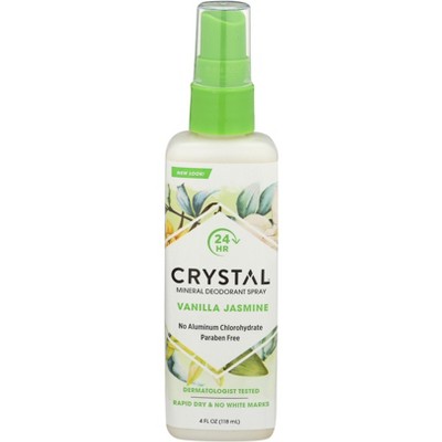 Crystal Spray Deodorant Vanilla Jasmine - Case of 3 - 4 fl oz