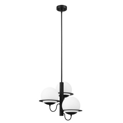 3-Light Sabalete Pendant Matte Black - EGLO