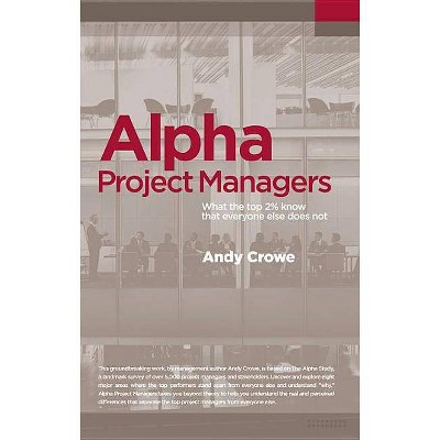 Alpha Project Managers - by  Andy Crowe (Paperback)