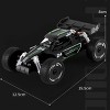 INFURNIC Toy Vehicles Spray Light RC Racer Remote Control Racing Car Thrilling Action Fun for Kids, Black, 8.19"*4.1"*7.22" - 2 of 4