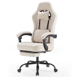 NicBex Ergonomic Office Chair with Footrest,Adjustable Recline Computer Desk Chair with Lumbar Support,Headrests,Gaming Chair for Bedroom,Office - 1 of 4
