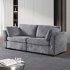 NicBex 80.31 Inch Chenille Sofa Couch,2-Seater Sofa with 2 Throw Pillows for Living Room,Bedroom,Office,Apartment - 2 of 4