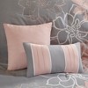 NicBex Printed Cotton Bedding Comforter Sets, All Season Bedding Set Reversible Quilt Set with Throw Pillows, Machine Washable - 3 of 4