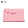 Unique Bargains Greeting Notes Party Paper Blank Business Card Holder Mini Envelopes - 3 of 4