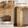 Nasitip Farmhouse Console Table, Narrow Wood Entryway Table Behind Couch, Rustic Furniture for Living Room,Foyers & Apartments - 4 of 4