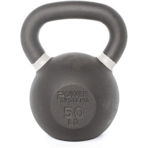 Power Systems Cast Iron Kettlebell (10 lb), Strength Training Kettlebells for Home Gym Workouts - 1 of 4