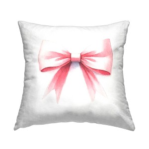 Stupell Industries Soft Fading Pink Bow - 1 of 3
