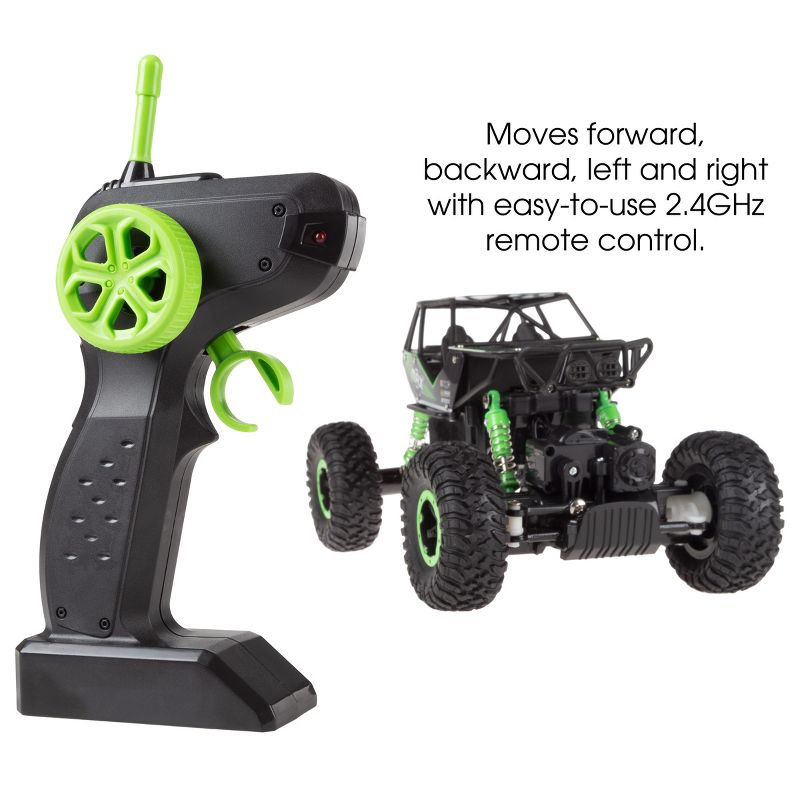 Toy Time Kids' 1:16 Scale Remote Control Monster Truck - Green, 4 of 8