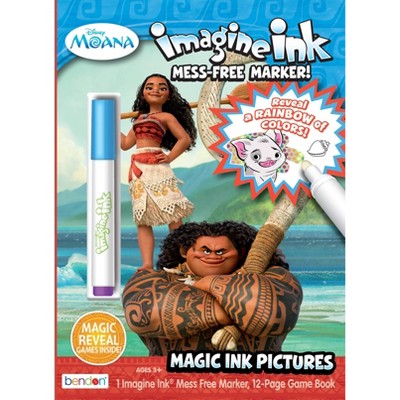 Moana Imagine Ink Book