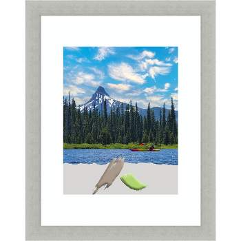 Silver Leaf Wood Picture Frame