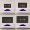 AMERLIFE Fireplace TV Stand with Electric Fireplace LED Lights Console for TV - 4 of 4