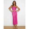 Women's Strapless Sequin Gown - Sexy Floor Length Evening Dress (S-XL) (S-XL) - 2 of 4