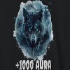 Rerun Island Men's 1000 Aura Long Sleeve Graphic Cotton Sweatshirt Hoodie - 2 of 4