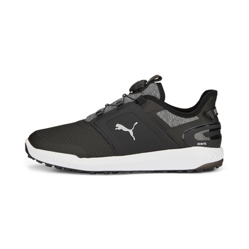 Puma Men's Ignite Elevate Disc Spikeless Golf Shoes - Black/silver : Target