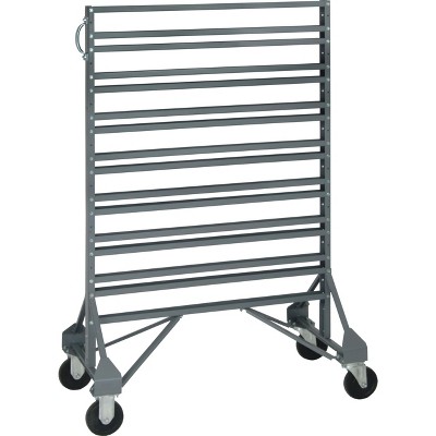 Quantum Storage Systems Rail Rack, 16 Rail Kit, Gray Powder Coating