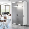 Seville Classics UltraHD 2-Piece Extra-Wide Storage Cabinet Set, 60" x 24" - 2 of 4