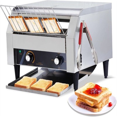 Winado 18.5 in. 1700W 110V Commercial Conveyor Toaster With 450 Slices/Hour