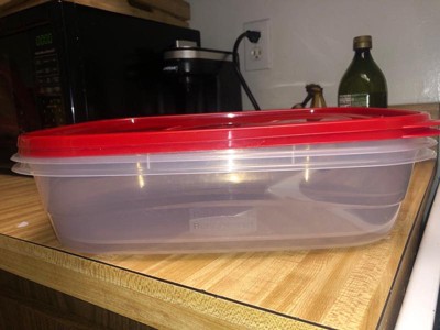 Rubbermaid 20pc Takealongs Meal Prep Divided Rectangle Containers Set ...