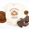 Simply Sage Market Women's Harvest Market Pumpkin Short Sleeve Garment Dyed Tee - 3 of 4