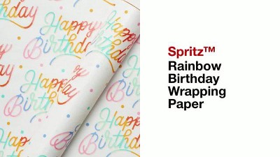 Stars Birthday Wrapping Paper - Spritz™ : Target