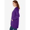 Woman Within Plus Size Perfect Longer-Length Cotton Cardigan - 4 of 4