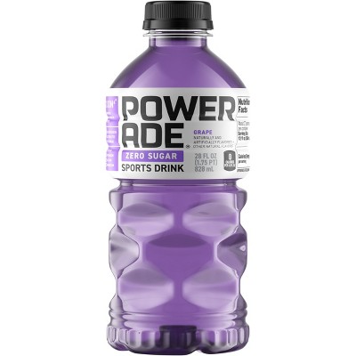 POWERADE Zero Grape Sports Drink - 28 fl oz Bottle