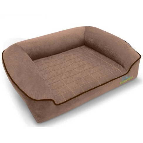 Extra large orthopedic 2024 bolster dog bed