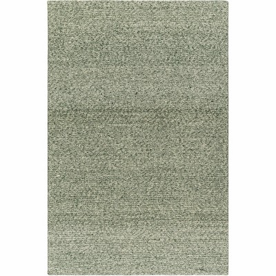 Hauteloom Alyra Green Solid Area Rug
