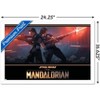 Trends International Star Wars: The Mandalorian Season 2 - Back to Back Framed Wall Poster Prints - 3 of 4