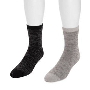 MUK LUKS Men's Wool 6 Inch Socks (2 Pair Pack) - 1 of 3