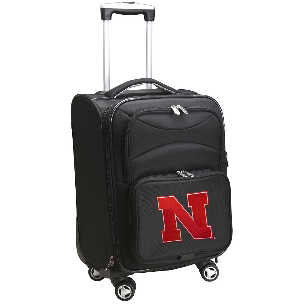 NCAA Nebraska Cornhuskers Spinner Carry On Suitcase
