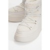 Dila White Fur-Lined Winter Boot (Women) | Prologue Shoes - 2 of 3