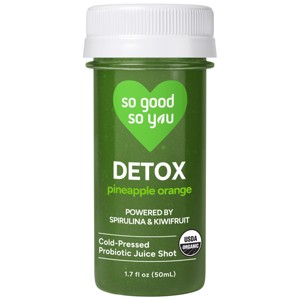 So Good So You Detox Pineapple Orange Organic Probiotic Shot - 1.7 fl oz - 1 of 4