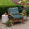ARDEN Outdoor Plush Modern Tufted Blowfill Deep Seat Set, 24 x 24, Water Repellent, Fade Resistant - 2 of 4