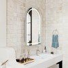 Arched Medicine Bathroom Cabinets For Wall, Bathroom Cabinets Modern, Wall Cabinets With Led-Lit Makeup Mirror With 3 Light Colors-Cuddlewood - 2 of 4