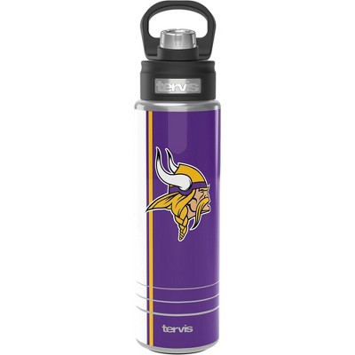 NFL Minnesota Vikings Final Score Stainless Steel Wide Mouth Water Bottle - 24oz
