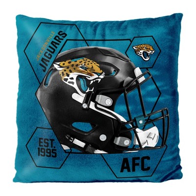 NFL Jacksonville Jaguars Connector Velvet Reverse Pillow