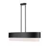 Z-Lite Counterpoint 5 - Light Island Pendant Light in  Matte Black - 3 of 4