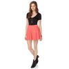 Aeropostale Womens Floral Texture Mini Skirt - 3 of 3